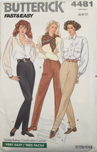 Load image into Gallery viewer, 1989 Vintage Sewing Pattern: Butterick 4481