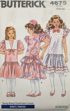 Load image into Gallery viewer, 1990 Vintage Sewing Pattern: Butterick 4675
