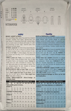 Load image into Gallery viewer, 1996 Vintage Sewing Pattern: Butterick 4724