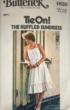 Load image into Gallery viewer, 1970's Vintage Sewing Pattern: Butterick 4826