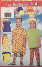 Load image into Gallery viewer, 1990’s Vintage Sewing Pattern: Butterick 4832