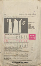 Load image into Gallery viewer, 1960's Vintage Sewing Pattern: Butterick 5000