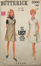 Load image into Gallery viewer, 1960's Vintage Sewing Pattern: Butterick 5000