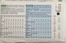 Load image into Gallery viewer, 1990 Vintage Sewing Pattern: Butterick 5057