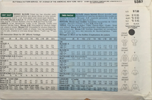 Load image into Gallery viewer, 1991 Vintage Sewing Pattern: Butterick  5387