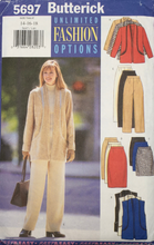 Load image into Gallery viewer, 1998 Vintage Sewing Pattern: Butterick 5697