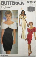 Load image into Gallery viewer, 1990 Vintage Sewing Pattern: Butterick 5792