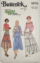 Load image into Gallery viewer, 1978 Vintage Sewing Pattern: Butterick 5976