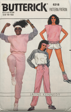 Load image into Gallery viewer, 1990’s Vintage Sewing Pattern: Butterick 6318