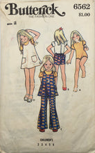 Load image into Gallery viewer, 1970's Vintage Sewing Pattern: Butterick 6562