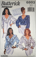 Load image into Gallery viewer, 1993 Vintage Sewing Pattern: Butterick 6803