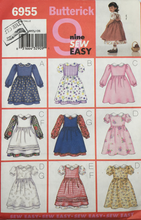 Load image into Gallery viewer, 2001 Sewing Pattern: Butterick 6955