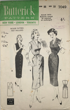 Load image into Gallery viewer, 1954 Sewing Pattern: Butterick 7049