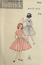 Load image into Gallery viewer, 1950’s Vintage Sewing Pattern: Butterick 8485
