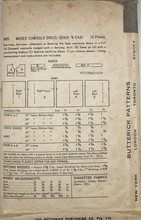 Load image into Gallery viewer, 1950's Vintage Sewing Pattern: Butterick 8601