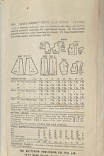 Load image into Gallery viewer, 1950’s Vintage Sewing Pattern: Butterick 9009