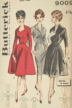 Load image into Gallery viewer, 1950’s Vintage Sewing Pattern: Butterick 9009