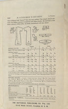 Load image into Gallery viewer, 1950’s Vintage Sewing Pattern: Butterick 9183