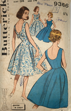 Load image into Gallery viewer, 1960 Vintage Sewing Pattern: Butterick 9366
