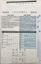 Load image into Gallery viewer, 2007  Sewing Pattern: Butterick B4970