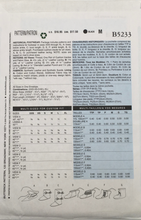 Load image into Gallery viewer, 2008 Sewing Pattern: Butterick B5233