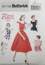 Load image into Gallery viewer, 1953 Reproduction Sewing Pattern: Butterick B5708