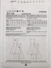 Load image into Gallery viewer, 1960's Reproduction Sewing Pattern: Butterick B5748