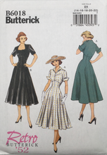 Load image into Gallery viewer, 1952 Reproduction Sewing Pattern: Butterick B6018