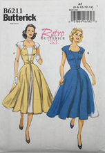Load image into Gallery viewer, 1953 Reproduction Sewing Pattern: Butterick B6211