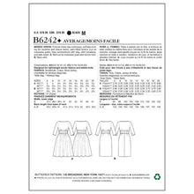 Load image into Gallery viewer, 1960's Reproduction Sewing Pattern: Butterick B6242