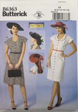 Load image into Gallery viewer, 1950’s Reproduction Sewing Pattern: Butterick B6363