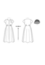 Load image into Gallery viewer, 1950’s Reproduction Sewing Pattern: Butterick B6672