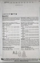 Load image into Gallery viewer, 2019 Sewing Pattern: Butterick B6692