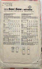 Load image into Gallery viewer, 1970’s Vintage Sewing Pattern: See & Sew 3806