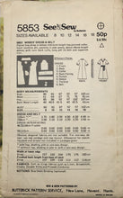Load image into Gallery viewer, 1970's Vintage Sewing Pattern: See & Sew 5853