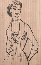 Load image into Gallery viewer, 1956 Vintage Sewing Pattern: Fashion Cut 4114