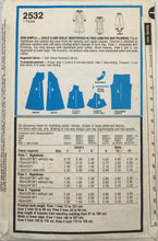 Load image into Gallery viewer, 1979 Vintage Sewing Pattern: Style 2532