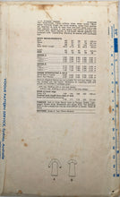 Load image into Gallery viewer, 1979 Vintage Sewing Pattern: Vogue 7313