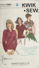 Load image into Gallery viewer, 1970's Vintage Sewing Pattern: Kwik Sew 1064