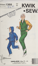Load image into Gallery viewer, 1980's Vintage Sewing Pattern: Kwik Sew 1368