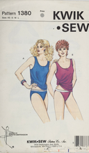 Load image into Gallery viewer, 1980's Vintage Sewing Pattern: Kwik Sew 1380