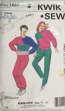 Load image into Gallery viewer, Vintage Sewing Pattern: Kwik Sew 1487