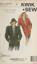 Load image into Gallery viewer, 1980's Vintage Sewing Pattern: Kwik Sew 1572