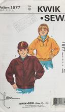 Load image into Gallery viewer, 1980's Vintage Sewing Pattern: Kwik Sew 1577