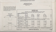 Load image into Gallery viewer, 1987 Vintage Sewing Pattern: Kwik Sew 1617