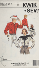 Load image into Gallery viewer, 1987 Vintage Sewing Pattern: Kwik Sew 1617