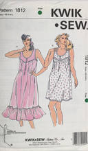 Load image into Gallery viewer, 1988 Vintage Sewing Pattern: Kwik Sew 1812