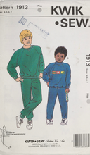 Load image into Gallery viewer, 1980's Vintage Sewing Pattern: Kwik Sew 1913