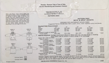 Load image into Gallery viewer, 1990's Vintage Sewing Pattern: Kwik Sew 2003