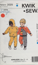 Load image into Gallery viewer, 1990's Vintage Sewing Pattern: Kwik Sew 2025